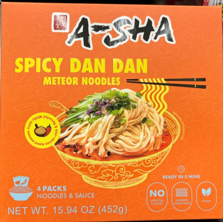 A-Sha Spicy Dan Dan Meteor Noodles