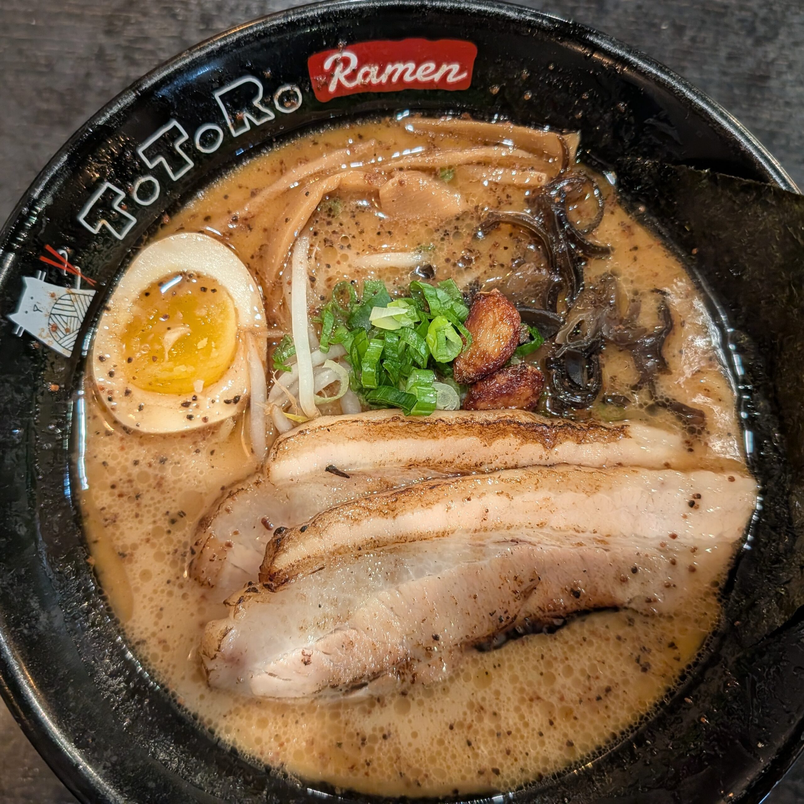 Black Garlic Ramen